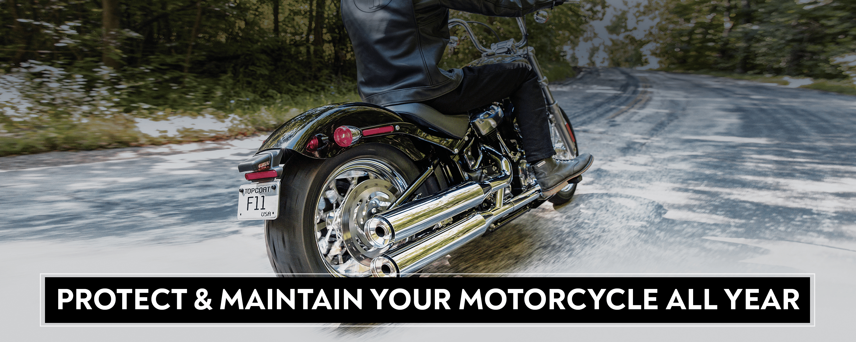 How To Protect and Maintain Your Motorcycle All Year with TopCoat® Products - TopCoat Products, LLC