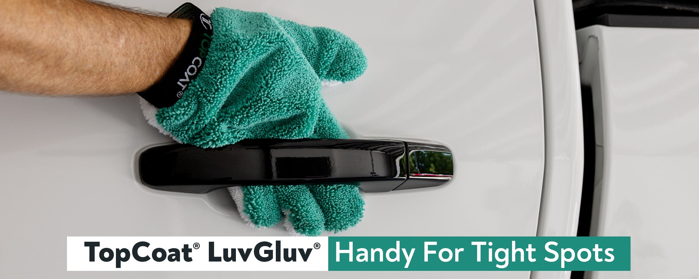 TopCoat® LuvGluv® Wash Mitt Comes in Handy When Washing or Buffing Tight Spots - TopCoat Products, LLC