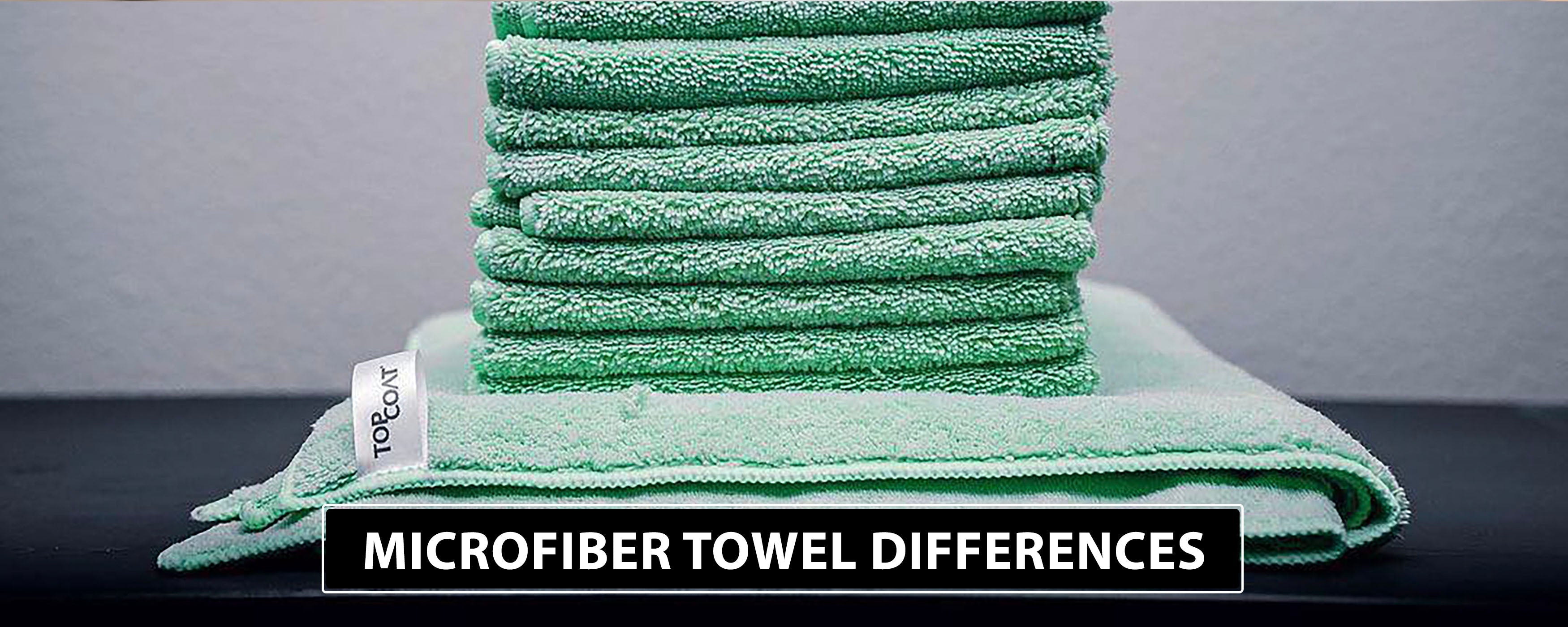 What is the Difference in A Polishing Microfiber Towel vs. A Cleaning Towel - TopCoat Products, LLC