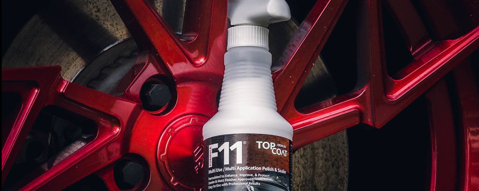 Dirty Wheels, Rims & Tires? No Problem for F11®