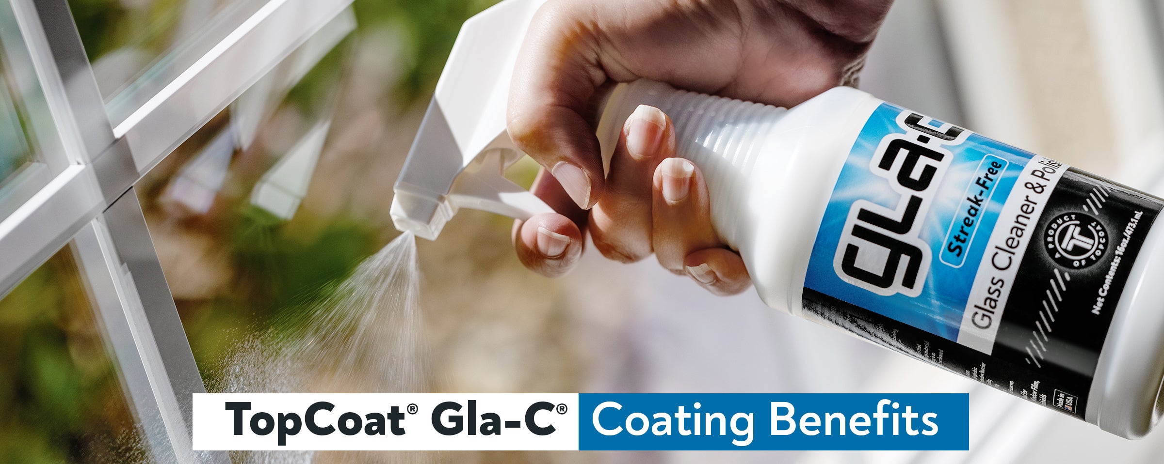 How to Use TopCoat® Gla-C® and the Benefits of Using a Glass Maintenance Coating