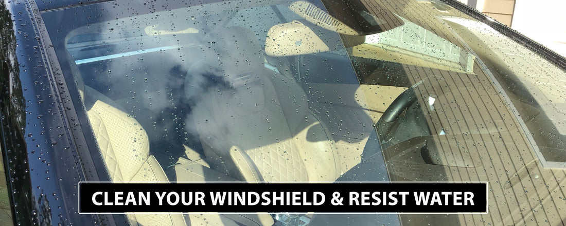 How To Properly Clean Your Windshield & Make It Hydrophobic To Bead/Resist Rainwater - TopCoat Products, LLC