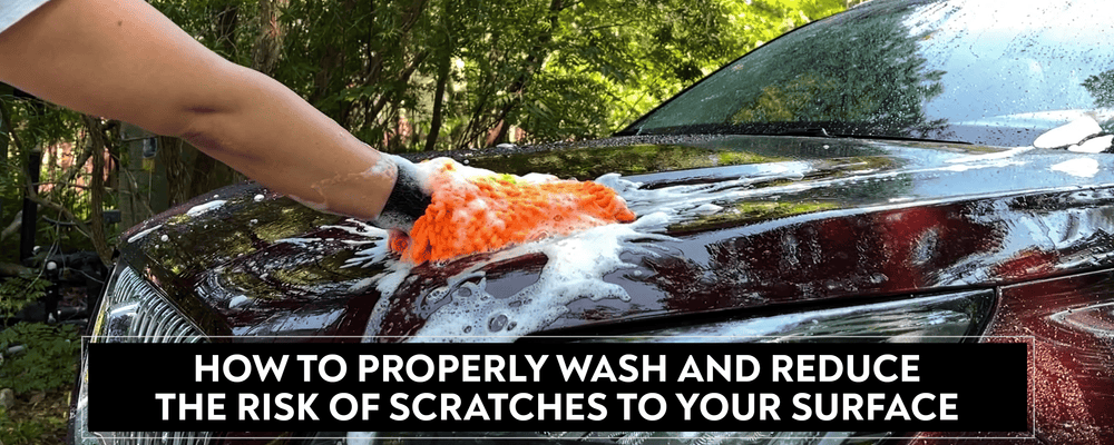How To Properly Wash Your Vehicle and Reduce the Risk of Scratching the Paint Surface - TopCoat Products, LLC