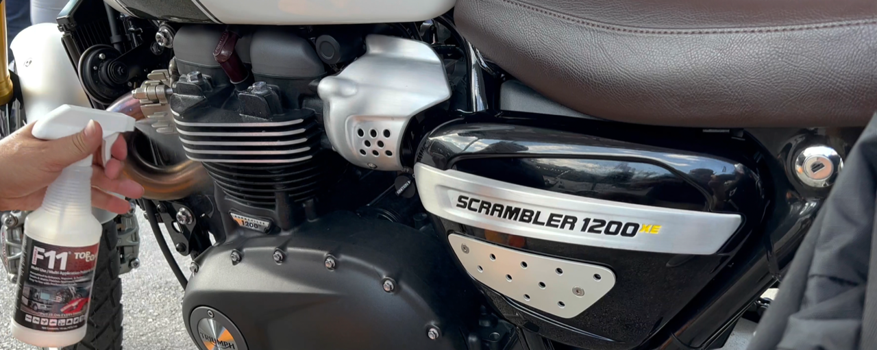 Can I Use TopCoat® F11® on Motorcycle Engines?