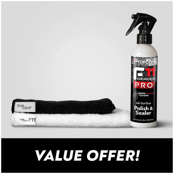 
														
																TopCoat® F11Pro® 8oz Single Bottle Deal
														
												