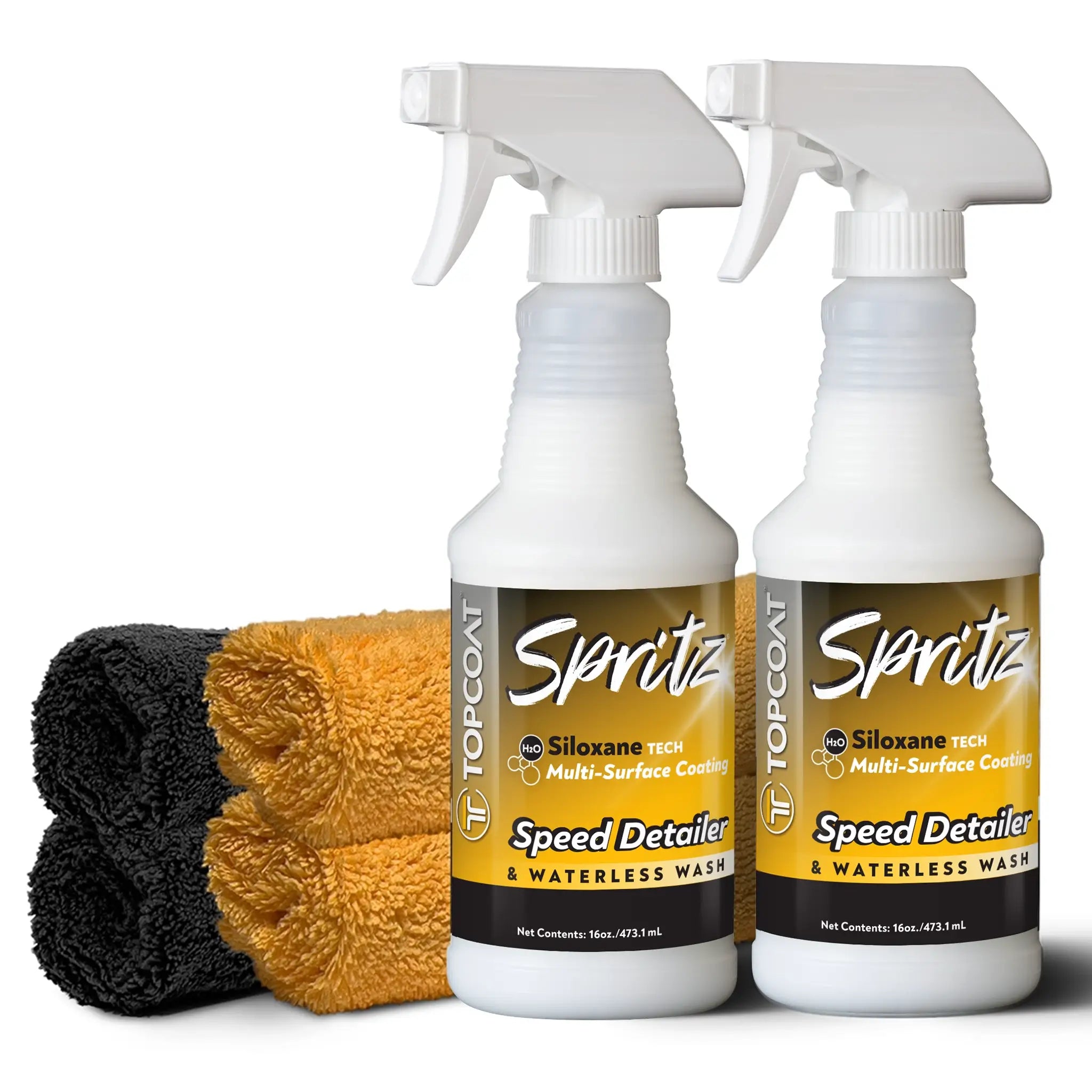 TopCoat® Spritz® Speed Detailer & Waterless Wash 2-Kit