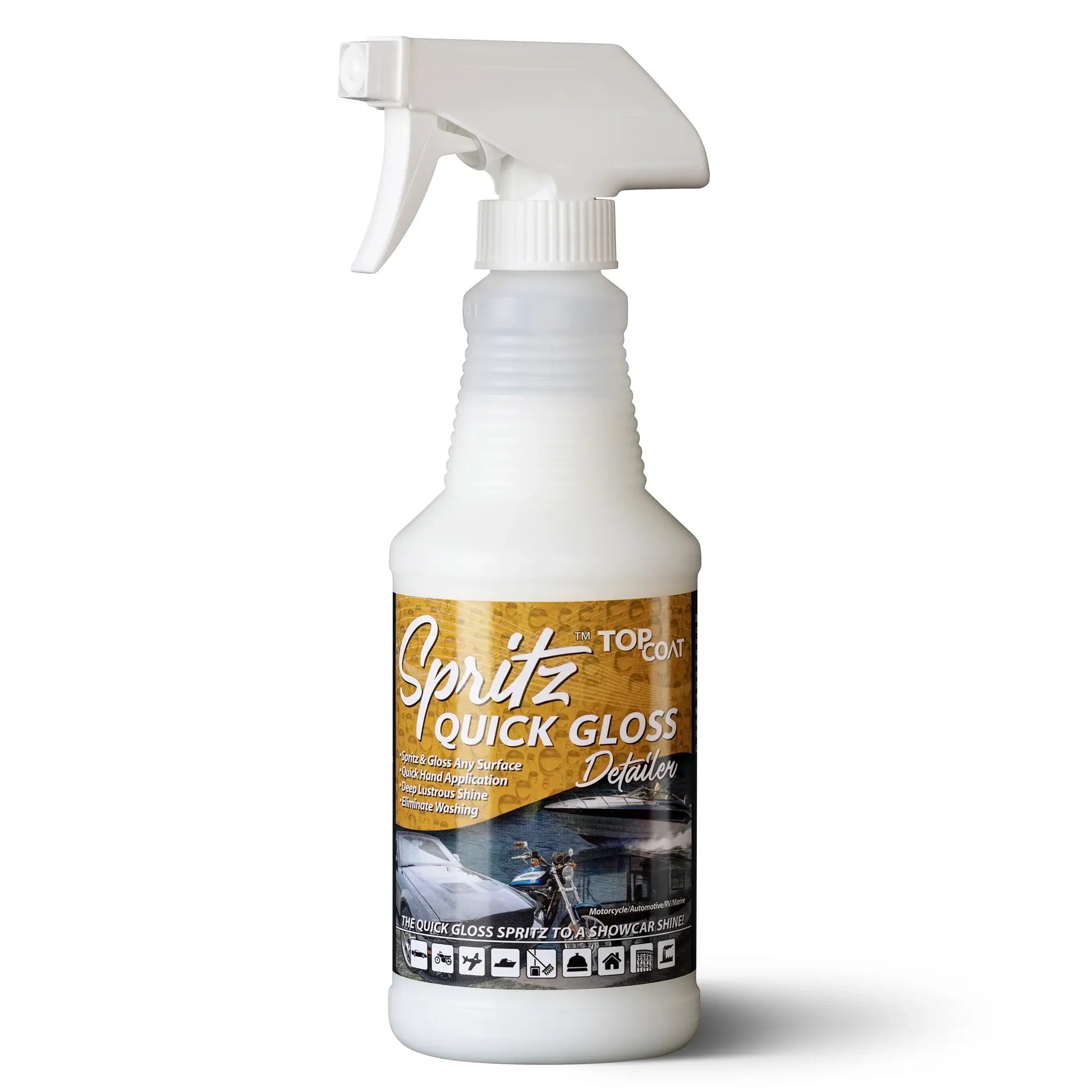 TopCoat® Spritz® Speed Detailer & Waterless Wash