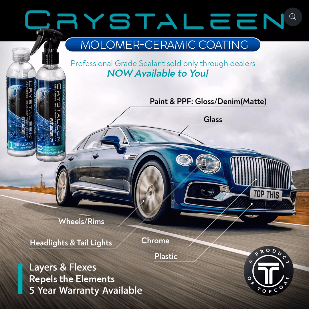 Crystaleen® – Professional Permanent Ceramic Coating - TopCoat Products, LLC