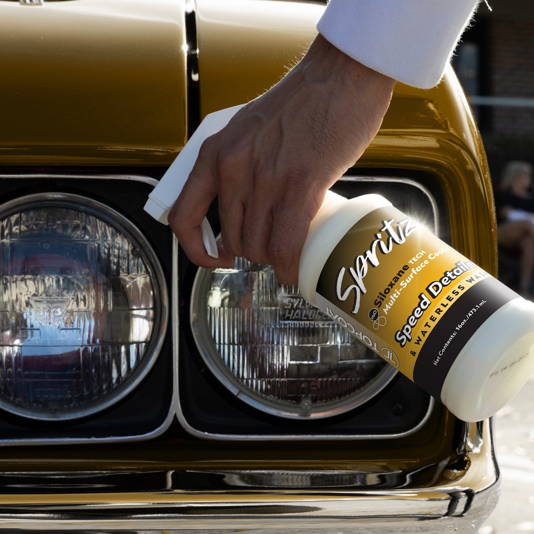 Spritz® – Speed Detailer & Waterless Wash - TopCoat Products, LLC