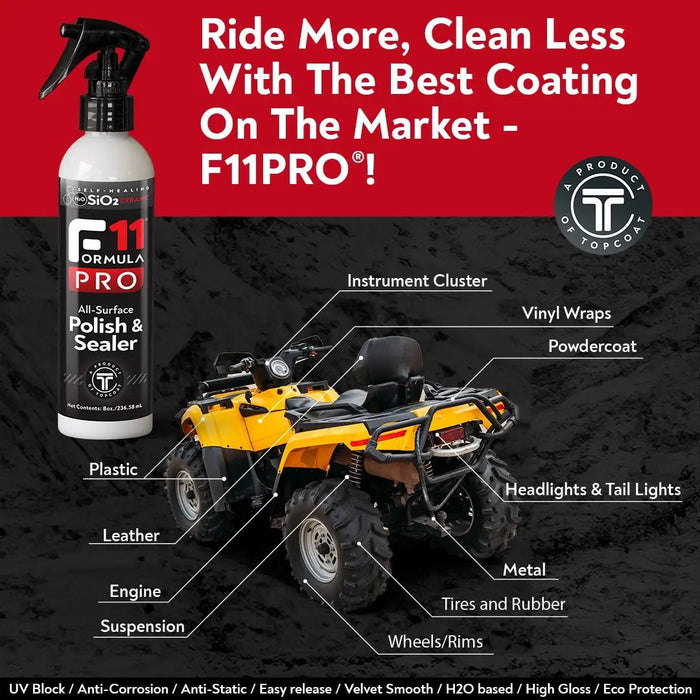 
TopCoat® F11Pro® 8oz Single Bottle Deal - TopCoat Products, LLC