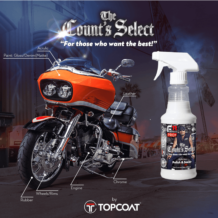 
TopCoat® F11PRO+® &quot;The Count&#39;s Select&quot; - TopCoat Products, LLC