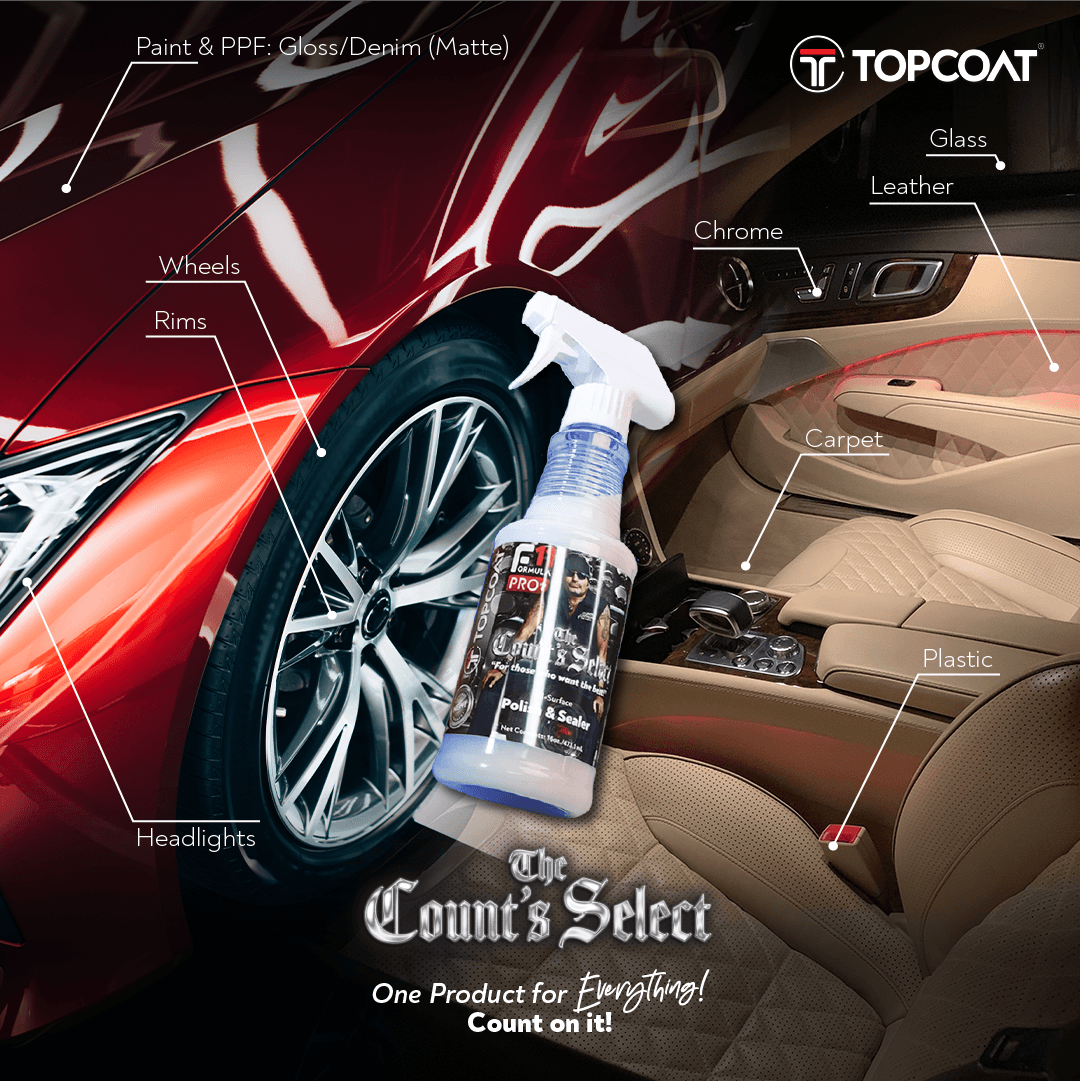 TopCoat® F11PRO+® "The Count's Select" - TopCoat Products, LLC
