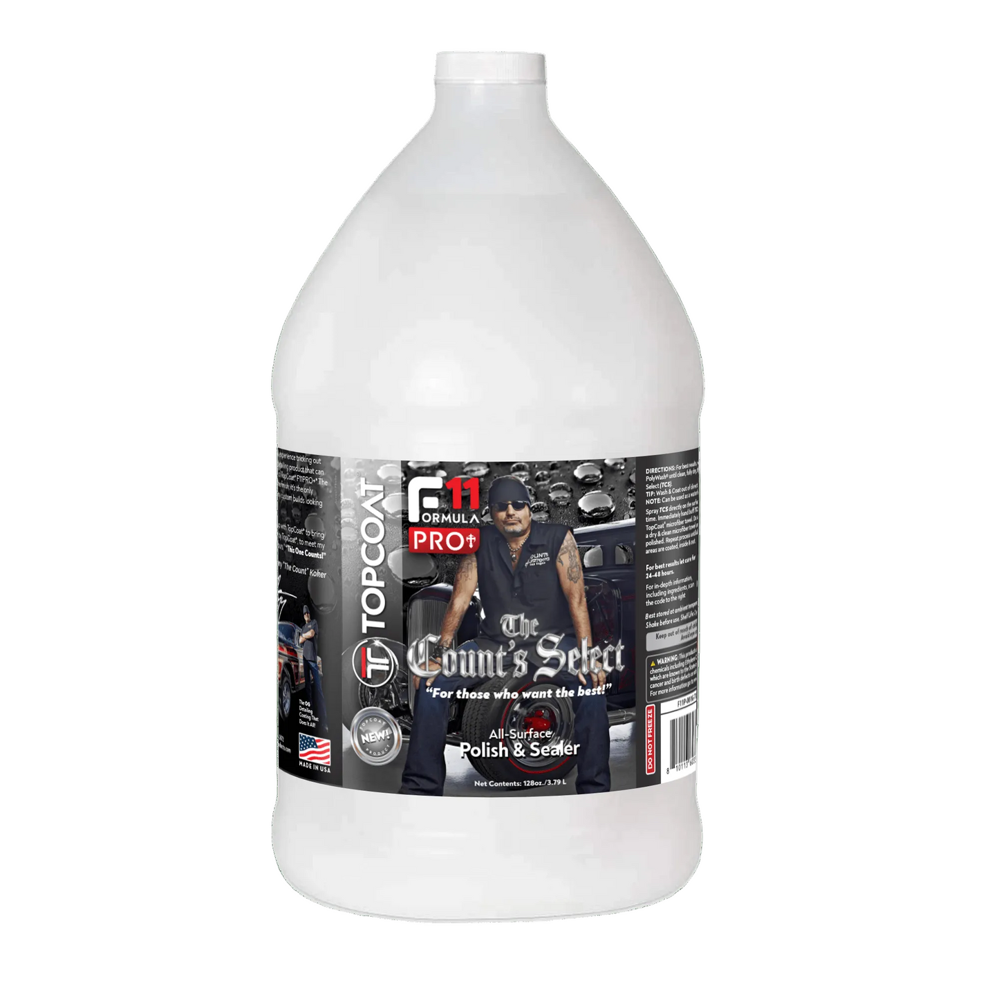 TopCoat® F11PRO+® "The Count's Select" Gallon - TopCoat Products, LLC