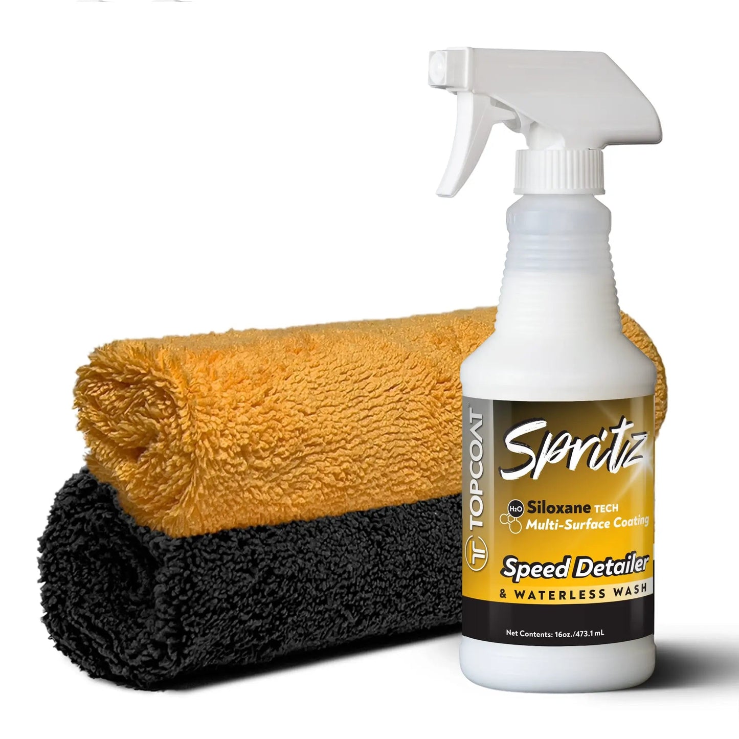 TopCoat® Spritz® Speed Detailer & Waterless Wash 1 - Kit - TopCoat Products, LLC