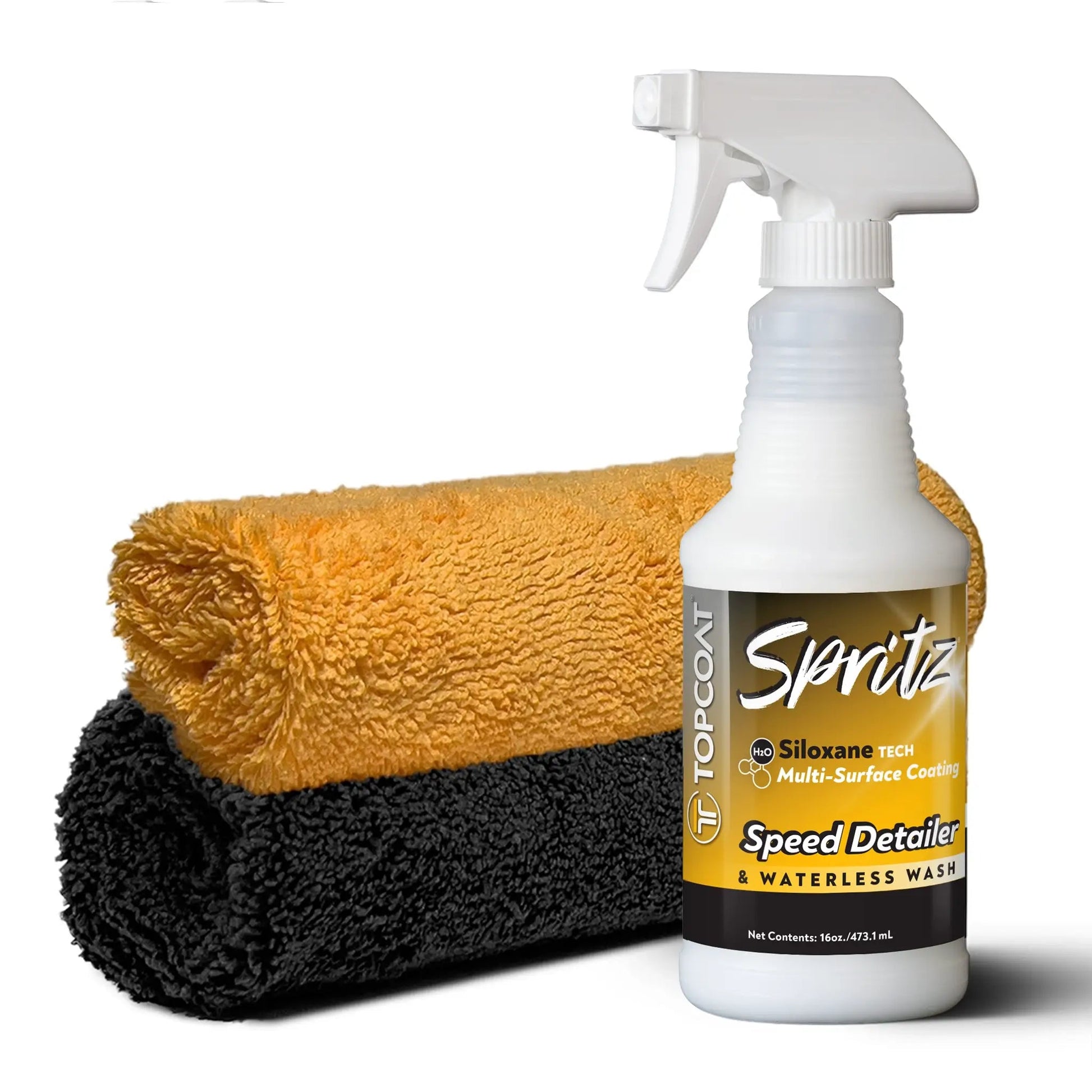 TopCoat® Spritz® Speed Detailer & Waterless Wash 1 - Kit - TopCoat Products, LLC