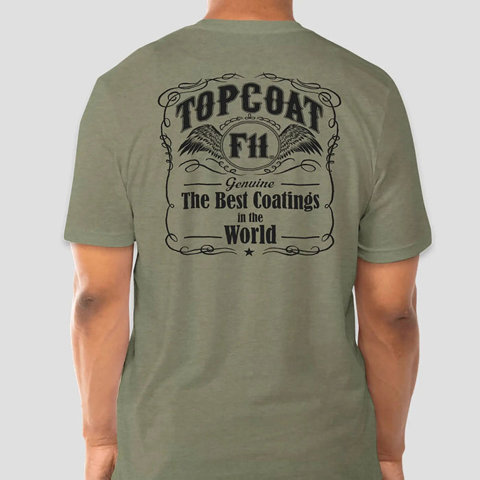 
Genuine Best Coatings In The World Tee - TopCoat Products, LLC