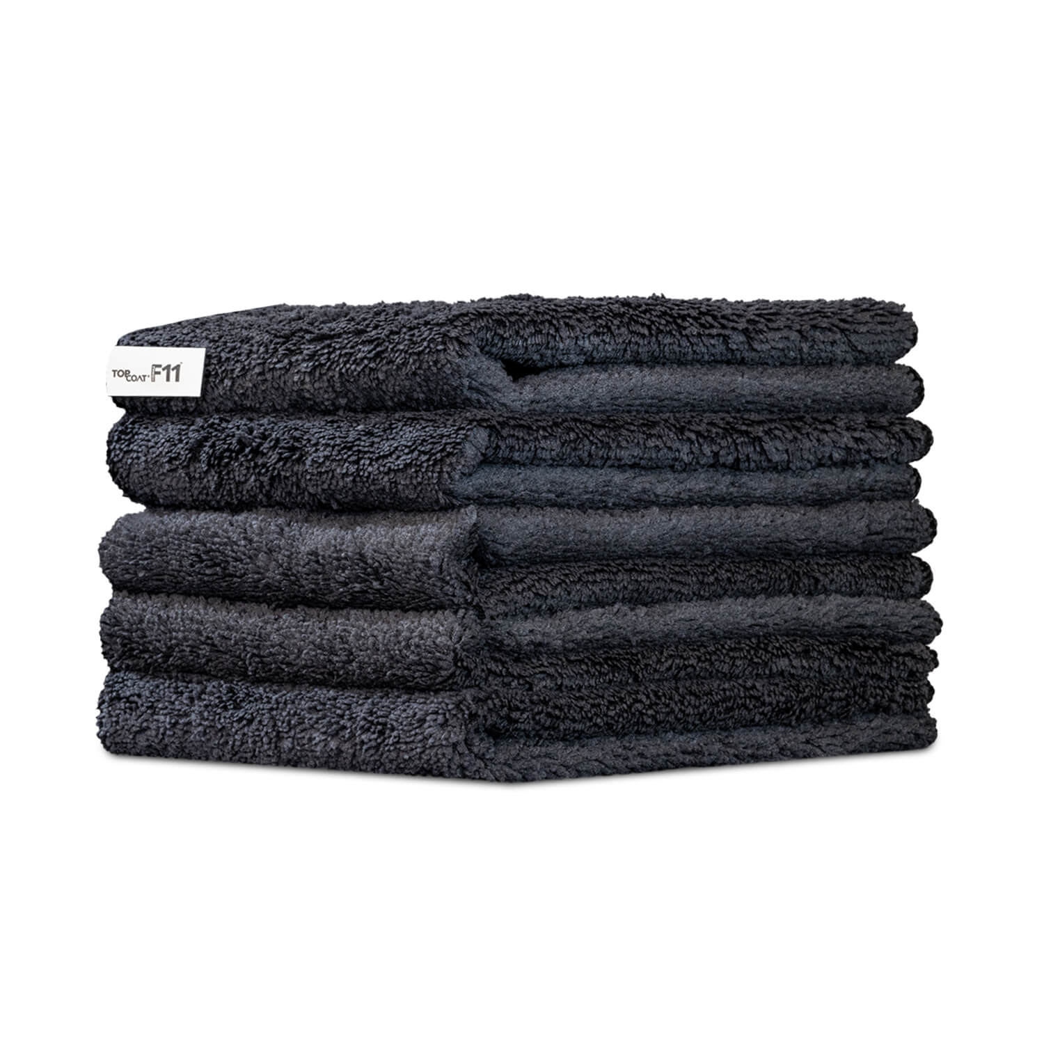 TopCoat® MycroPro™ 16" Professional Black Microfiber Towel - TopCoat Products, LLC