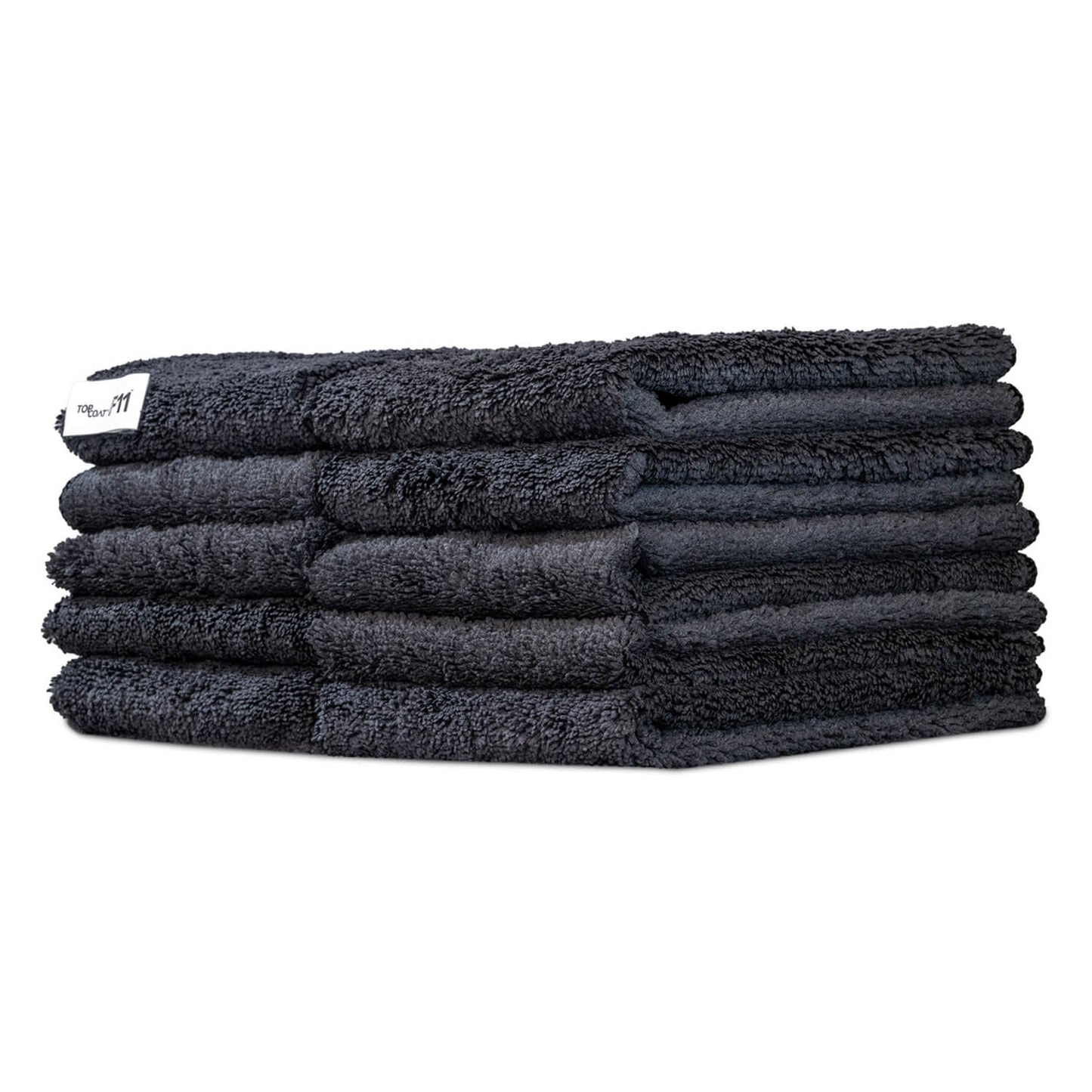 TopCoat® MycroPro™ 16" Professional Black Microfiber Towel - TopCoat Products, LLC