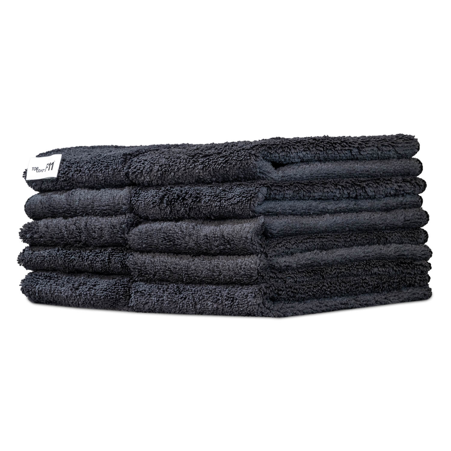 TopCoat® MycroPro™ 16" Professional Black Microfiber Towel - TopCoat Products, LLC