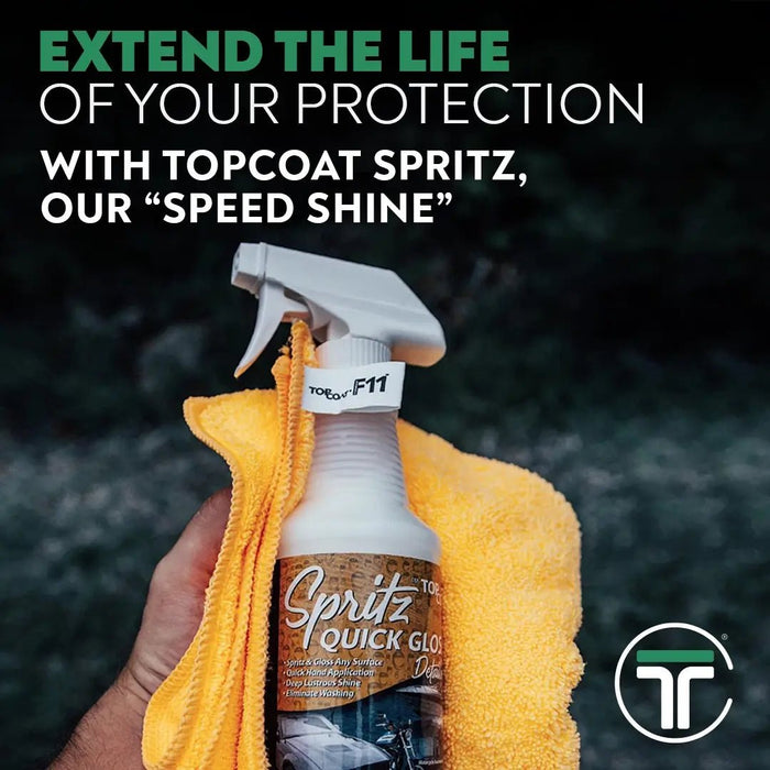TopCoat® Spritz® Speed Detailer &amp; Waterless Wash - TopCoat Products, LLC