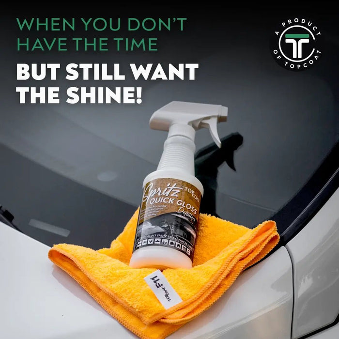 TopCoat® Spritz® Speed Detailer &amp; Waterless Wash - TopCoat Products, LLC
